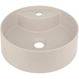 SILIA – Lavoar din Granit, Blat, cu Orificiu pentru Baterie, CQS_5U4B Finisaj Bej ✨