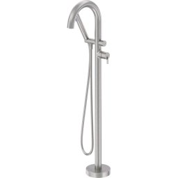 SILIA – Baterie pentru Cadă, de Sine Stătătoare, cu Set de Duș, BQS_F17N Finisaj Oțel Șlefuit ✨