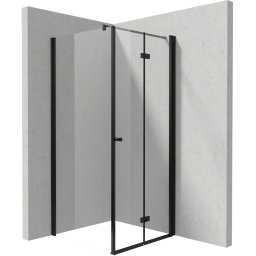 KERRIA PLUS Cabină de duș, pătrata, 90x90 cm KKNNX09S09 Finisaj: nero