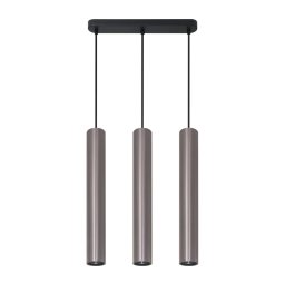 Lustră suspendată pe cablu LUNGOMARE, 3x GU10/10W/230V, crom