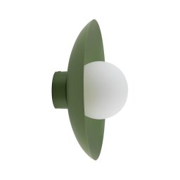 Aplică SLATE 1xG9/8W/230V d. 28 cm verde