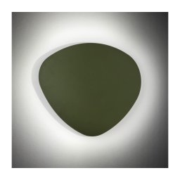 Aplică STONE 3xG9/8W/230V 37x49 cm verde