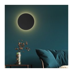 Aplică LUNA 4xG9/8W/230V d. 40 cm negru