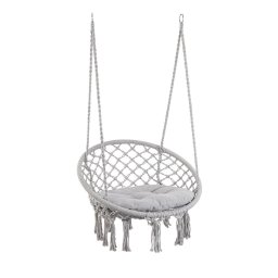 Set 2 hamace bumbac gri Javier 80x130 cm