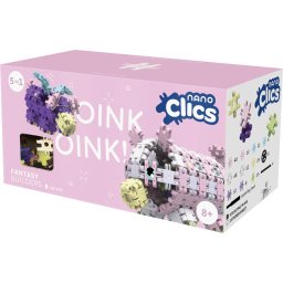 Nano clics pentru constructii fantastice 250 piese, clicformers