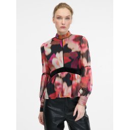 Red Patterned Women's Blouse ORSAY - Women's
