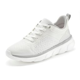 JOHN DEVIN Sneaker low gri deschis / alb