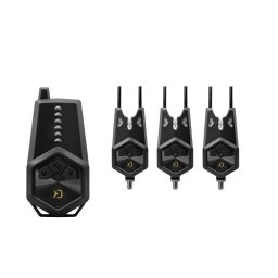 Set wireless avertizori Delphin TECTON, 3+1, statie si 3 avertizori, valigeta de transport
