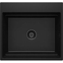 MAGNETIC – Chiuvetă Magnetică din Granit, ZRM_N10A Finisaj Nero ✨