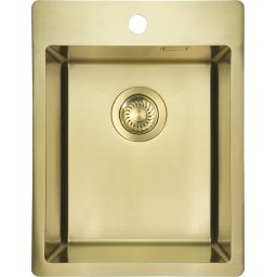 OLFATO PRECIOUS – Chiuvetă din Oțel Inoxidabil, ZPO_R10E Finisaj Aur Periat ✨