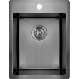 OLFATO PRECIOUS – Chiuvetă din Oțel Inoxidabil, ZPO_D10E Finisaj Titan