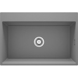 MAGNETIC – Chiuvetă Magnetică din Granit, ZRM_S10B Gri Metalic