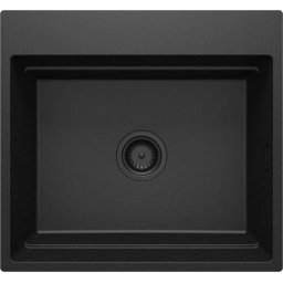 MAGNETIC – Chiuvetă Magnetică din Granit, ZRM_G10A Finisaj Grafit Metalic, 560mm ✨