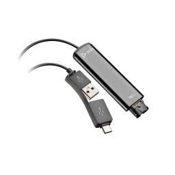 Adaptor USB HP 786C6AA Poly DA75 USB to QD TAA Compatibilitate cu Poly Soundstation 2, Poly Soundstation IP 600, Poly Soundstation Duo, Poly Trio C60, Poly Trio 8800, Poly Trio 8300, Poly Trio 8500