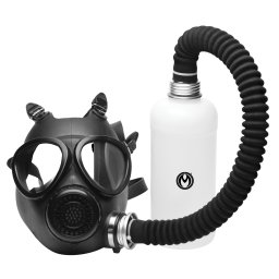 Master Series Inhaler Gas Mask with Bottle
