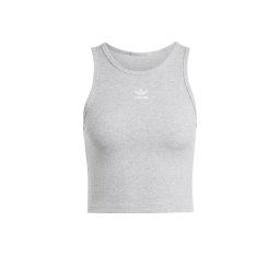 ADIDAS Top Ess Rib Tank Mgreyh IY9649 medium grey heather