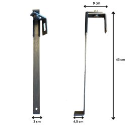 Suport de montaj tip cârlig H430 pentru acoperișuri cu țiglă