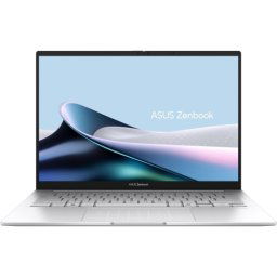 Laptop ASUS Zenbook 14 OLED UX3405CA-PP070X, 14" WQXGA+, Intel® Core™ Ultra 9 285H, 32GB RAM, SSD 1TB, Intel Arc 140T, Windows 11 Pro, Foggy Silver