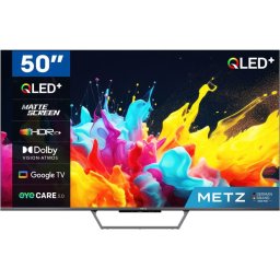 Televizor QLED Smart METZ 50MQE7600Z, 4K UHD, 126 cm, Negru