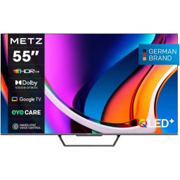 Televizor QLED Smart METZ 55MQD7500Z, 4K UHD, 139 cm, Negru