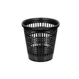 Cos hartie plastic Forofis 91700, cu perforatii, negru