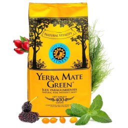 Ceai Yerba Mate Fitness – 400g Mate Green