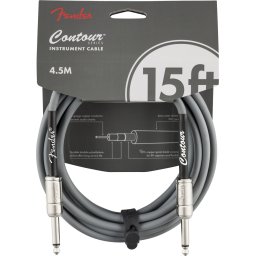 Fender Contour Series Instrument Cable Inca Silver 4.5m