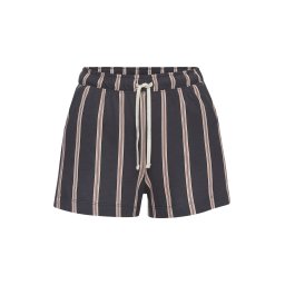 LASCANA Pantaloni scurți bej deschis / gri metalic / roz pal / negru