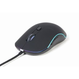 Mouse Illuminated large size wired mouse USB black