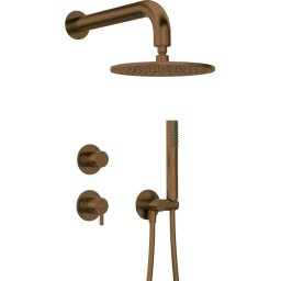 SILIA – Set de duș cu montare îngropată Finisaj: Bronz periat (NQS_C9YK) ✨