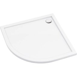 PRIZMA – Cădiță de duș din acrilat, semicerc 80 cm (KTJ_094B) ✨