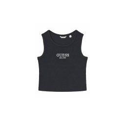 GUESS T-Shirt Pentru copii Rib Midi Sl J4YI16KBZP4 jblk jet black a996