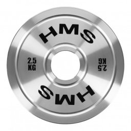 Greutate olimpica otel HMS TOS25 2.5 kg/50 mm