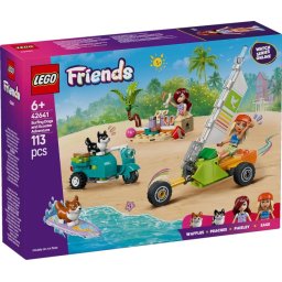 LEGO® Friends 42641 - Aventuri cu catei la surfing si pe scuter