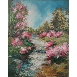 PICTURA IN ULEI PE PINZA Belu Tatiana - TB 07 50cm x 40 cm