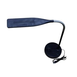 Veioza,Lampa de birou cu brat flexibil ,rotire la 360 ,cu lumina alba, 5W, alimentare la usb - neagra