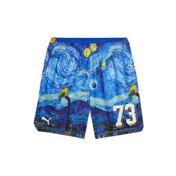 PUMA Bermude Dylan Exhibit 7" Short 630476 01 vivid blue-aop