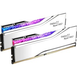 Memorie Trident Z5 Royal NEO RGB Silver AMD EXPO 32GB DDR5-6400MHz CL30 Dual Channel