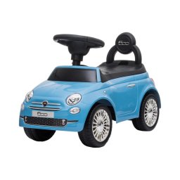 Bicicletă fără pedale Fiat 500 albastru