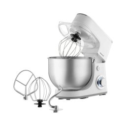 Sencor - Robot de bucătărie cu bol din inox, 1300 W/230 V, alb