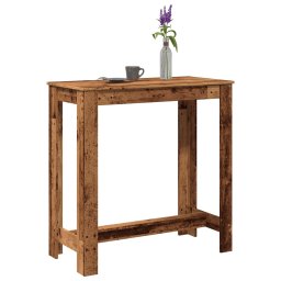 Masa de bar, lemn vechi, 102x50x103,5 cm, lemn prelucrat GartenMobel Dekor