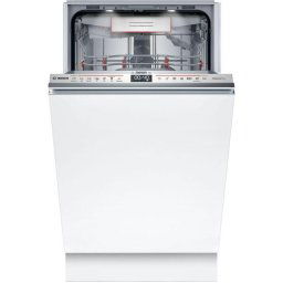 Masina de spalat vase incorporabila Bosch SPV6EMX05E, 10 seturi, 6 programe, Clasa C, Home Connect, 45 cm, Alb