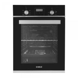 Cuptor incorporabil Samus SCE459GTBV,Capacitate 43 litri, 6 functii, Putere totala 1900 W