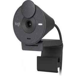 Camera web Logitech Brio 305, Full HD, 2MP, USB-C, Negru