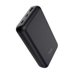 Acumulator extern Trust LARO 100W, incarcare rapida PD 100W, 2XUSB-C, 1XUSB-A, 20000 mAh, Negru