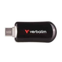 Stick Memorie Verbatim Plectra, USB-C, 3.2 Gen 1, 512 GB, Negru