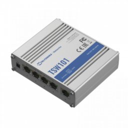 Switch Teltonika Industrial TSW101, 5 porturi (4 PoE+)