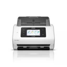 Scanner documente Epson WorkForce DS-790WN, 50 str./min, ADF 100 foi, A4, USB, Wi-Fi, LAN, Alb