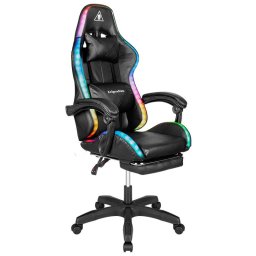 Scaun Gaming GX-150 negru,led, Kruger&Matz