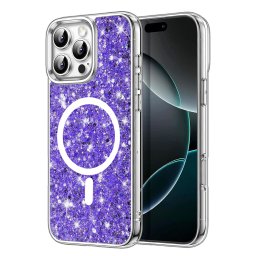 Husa Iphone 16 Pro Max Techsuit Sparkly Glitter magsafe mov